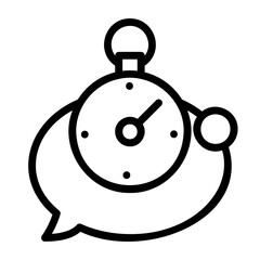 communication, pending icon