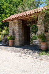 old house in the village