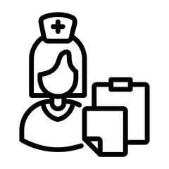 medical, nurse icon