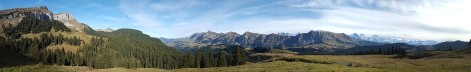 Obraz premium Blick auf Brienzersee