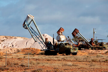 Blower for Opal Mining - Coober Pedy - Australia