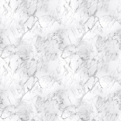 Seamless pattern of white marble. Marble background. Perfect for wallpaper, textiles, and web backgrounds, package design. Good quality for repeating design. Generative AI.