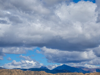 Fototapeta premium Clouds in the blue sky. sky with clouds . White cloud texture