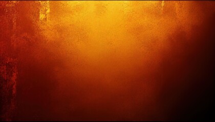 Dirty orange grunge abstract background texture, old rough wall pattern backdrop