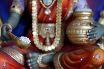 Crédence de cuisine en verre imprimé Annapurna Faith and religion. Hinduism