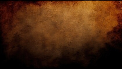 Dirty orange rusty grunge abstract background texture, old rough wall pattern backdrop