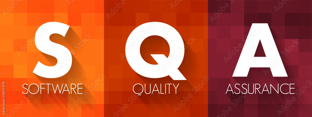 Aufkleber sqa software quality assurance - practice of monitoring the software engineering processes and metho