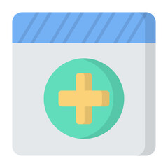 Fototapeta premium Add Friend Flat Icon