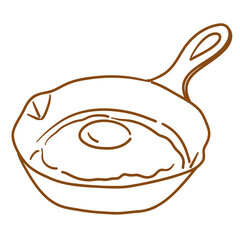 coffee drips tool_equipment_hand drawing_vector_fried egg_breakfast_file png