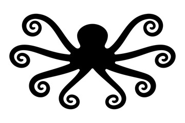 Kraken, symbol for a legendary sea monster, an octopus or polypus of enormous size with eight tentacles. Also a synonym for insatiable greed, and for the sinister manipulation of others. Illustration.