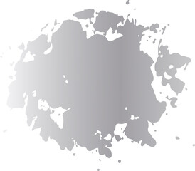 Obraz premium brush grunge silver