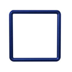 Photo Frame 3D render transparent background