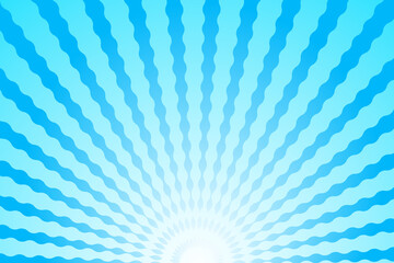 Gradient light blue background with concentration twist lines.