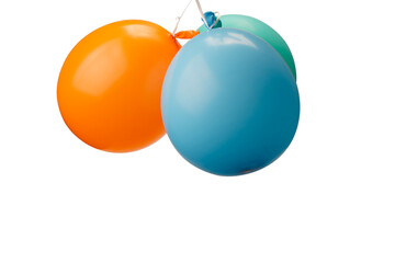 A Ballon isolated on a white background. Copy space.