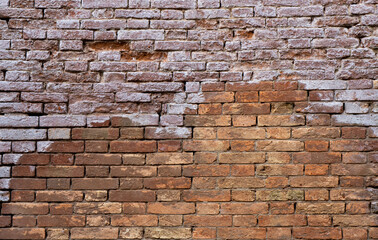 Red brick wall background,abstract background.