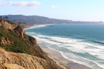 Black's Beach in San Diego, Kalifornien (California), USA