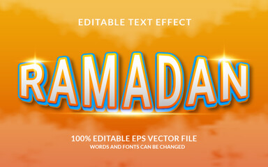 Ramadan Editable Text Effect
