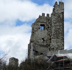 Burgruine Drachenfels im Siebengebirge