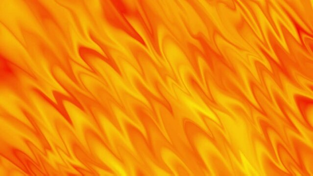 Trendy seamless burning fire colors fluid background. Looped red yellow orange plasma motion graphic. High quality 4k footage