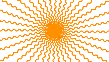 Ramen round vector pattern, yellow noodle, italian pasta