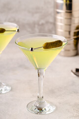 Dill Pickle Martini Vodka.