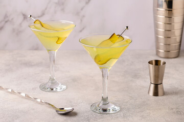 Dill Pickle Martini Vodka.