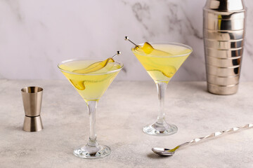 Dill Pickle Martini Vodka.