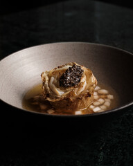 Caviar cod close up