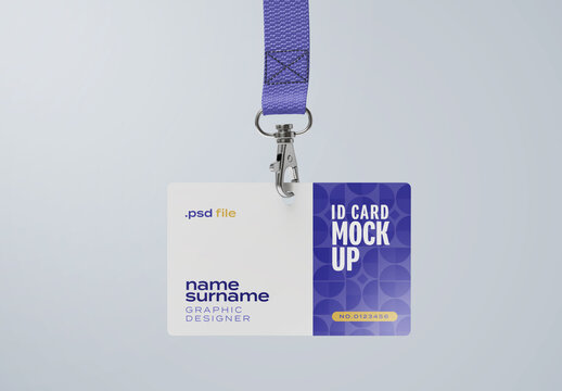 Id Card Mockup