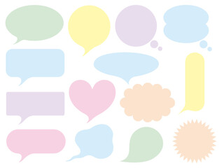 吹き出しイラスト