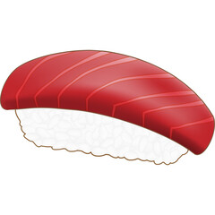 Japanese sushi food menu, raw fish food, traditional Asian