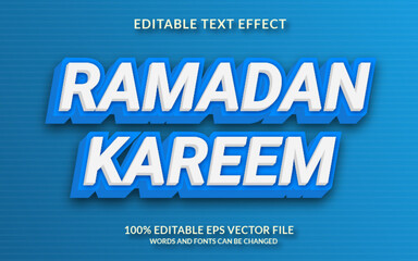Ramadan Kareem Editable Text Effect