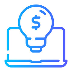 idea gradient icon