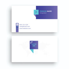Trendy business card design