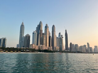 Fototapeta na wymiar Dubai skylines