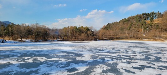 winter lake