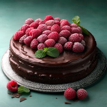 Treat Yourself To A Raspberry Fudge Torte Delight