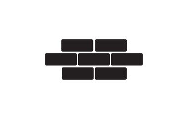 Wall Icon in trendy flat style isolated on grey background. Wall brick symbol for your web site design, logo, app, UI. Vector illustration, EPS10