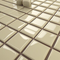  tiled texture white chocolate background desert