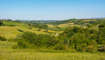 Fototapeta na wymiar Tuscany landscape near San Miniato village - Tuscany, central Italy, Europe