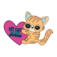 Cat Sublimation Design