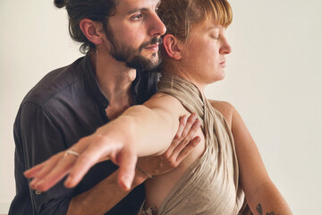 thai massage, thai yoga massage posture