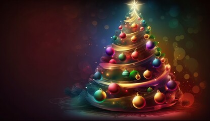 Christmas and New years eve Background, Christmas, Backgrounds, Christmas Tree, Holiday - Event, New Year's Eve, Generate Ai