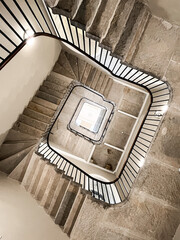 Historic spiral staircase