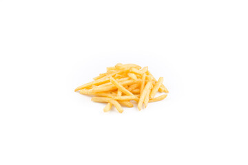 french fries isolated