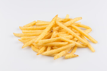 french fries isolated