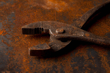 Old rusty tools