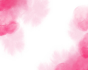 Pink abstract watercolor background illustration. Use as weddings card, postcards or wallpapers and other uses.