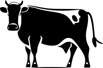 Cow - High Quality Vector Logo - Vector illustration ideal for T-shirt graphic