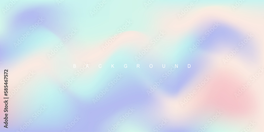 Poster summer fluid background with colorful gradients. abstract sky pastel background. innovation modern b
